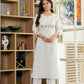 Ivory Meadow Embroidered Cotton Kurta Set